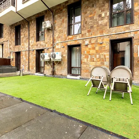 شقة Cozy 2Bd Apt With 100Sqm Patio For 6 بانسكو